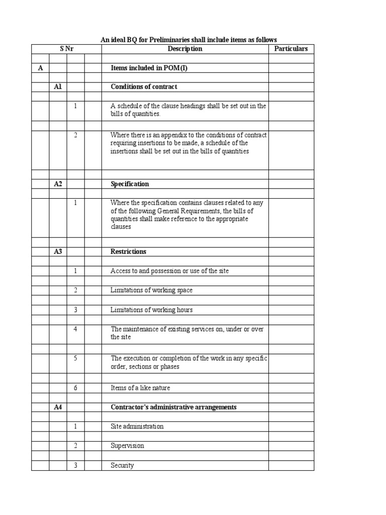 Construction Preliminaries Overview | PDF | Road