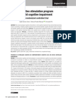EC-Cognitive Stimulatión Program in Mild Cognitive Impairment, 2020, Gomez-Soria, Isabel