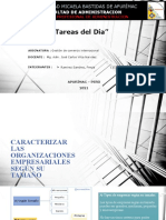 Tareas Del Dia - Comercio Internacional