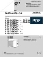 Manual Técnico de Despiece A.A. Serie MUZ-GE