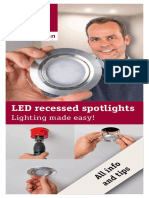 LED Recessed Spotlights: Lighting Made Easy!