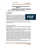 Memoria Descriptiva de Adicional Deductivo Vinculante N°01