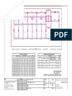 First Floor Roof Beam Plan