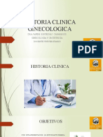 Historia Clinica Ginecologica
