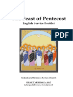 Feast of Pentecost With Hours