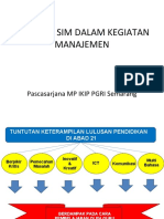 1.peranan Sim Dalam Kegiatan Manajemen