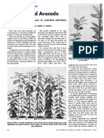 1961, HASS, Effects of CR On Citrus and Avocado Grow in Nutrient Solutions