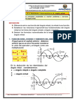 Identidades trigonométricas de ángulo mitad