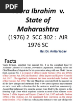 Veera Ibrahim v. State of Maharashtra: (1976) 2 SCC 302: AIR 1976 SC