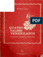 4 Valses Venezolanos Antonio Lauro Revised by Alirio Diaz
