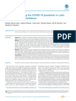 Alcohol Use During The COVID-19 Pandemic in Latin America and The Caribbean