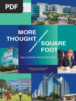 More Thought Square Foot: Enlivening Workspaces