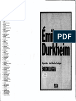 DURKHEIM, Emile - Formas primitivas de classificação