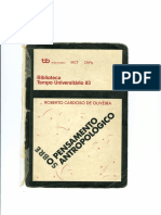 CARDOSO DE OLIVEIRA R. 1988. Tempo e tradição interpretando a antropologia. In. Pensamento Antropológico. Rio de Janeiro Tempo Brasileiro, p. 13-25