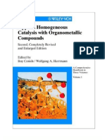 Applied Homogeneous Catalysis With Organo-Metallic Compounds - 2nd Edition