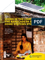 Living in The Light The Bangladesh Solar Home Systems Story
