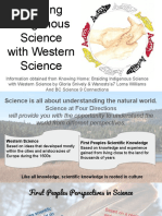 Introduction Braiding Indigenous Science With Western Science