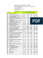 Metrado Final de Los Trabajos Ejecutados y Valorizados