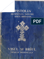 Epistola Domnului nostru Iisus Hristos. Visul Și Brâul Maicii Domnului