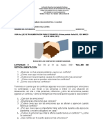 Guia No. 4 - Grado 8 - Retroalimentacion Tema Manejo y Soclucion de Conflicto y Control de Emocioes