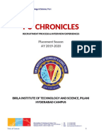PU Chronicles - AY 2019-2020