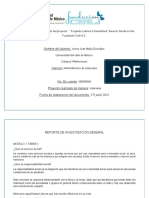 Modulo 6 - Reporte de Investigación General