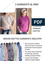 Knitted Garments &amp HRM