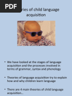 Download Theories of Child Language Acquisition by iancushing SN51901336 doc pdf