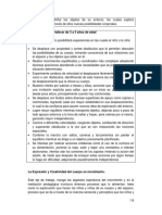 La Expresion y Creatividad Del Cuerpo en Movivmiento Dimesion Corporal