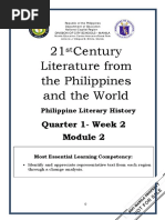 21ST CENTURY LITERATURE - Q1 - W2 - Mod2