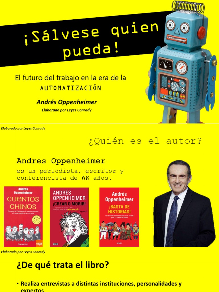 Futuro laboral en la automatización | PDF | Robot | Robótica