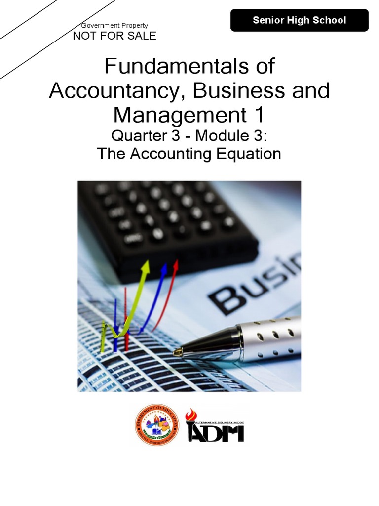 Fundamentals of Accountancy, Business and Management 1: Quarter 3 ...