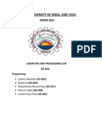 CP EE-163 Final Assignment