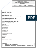 2021 - TRABALHO DO LIVRO 2 - Língua Portuguesa - 9º Ano EF - Turma B