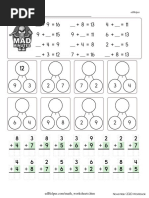 Math - Worksheets - Kindergarten - Printables NOV