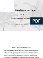 Cuba. Cuaderno de Viaje: (Libro IV) Estudios y Apuntes para Guitarra