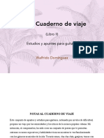 Cuba. Cuaderno de Viaje: (Libro II) Estudios y Apuntes para Guitarra