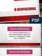 Salud Ocupacional