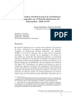 Los manuales escolares para la enseñanza de la Geografia en el ES Santander