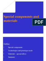 Special Components and Materials