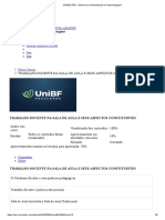 Aspectos do trabalho docente na sala de aula