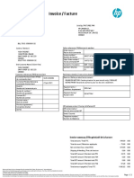 Invoice Summary / Récapitulatif de La Facture