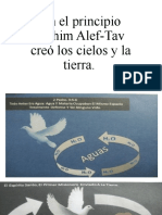 En El Principio Elohim Alef-Tav Creó Los Cielos