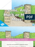 T Eal 114 Some Any Much Many The Maze Game Ver 3