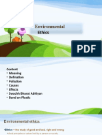 Environmental Ethics