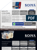 Scoya Industries Price List