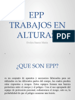 EPP Trabajos en Alturas: Evelyn Suarez Marín