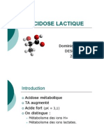 Acidose lactique