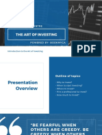 The Art of Investing: Sgs Knowledge Centre