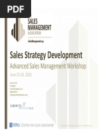 Sales Strategy Development